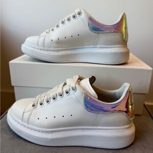 Alexander McQueen White Women’s Sneakers in size 6